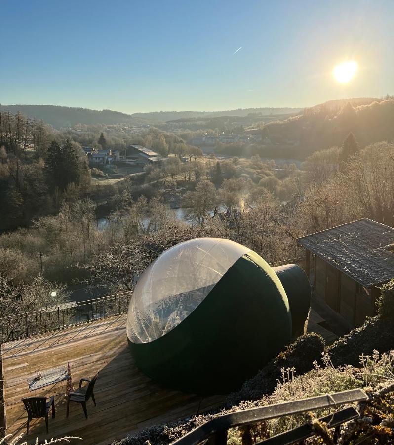 Bulle Time Flies - Logement Insolite Hotell Bouillon Eksteriør bilde