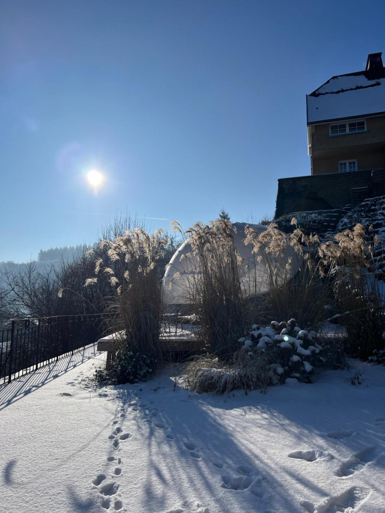 Bulle Time Flies - Logement Insolite Hotell Bouillon Eksteriør bilde